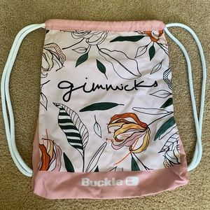 Buckle Drawstring bag